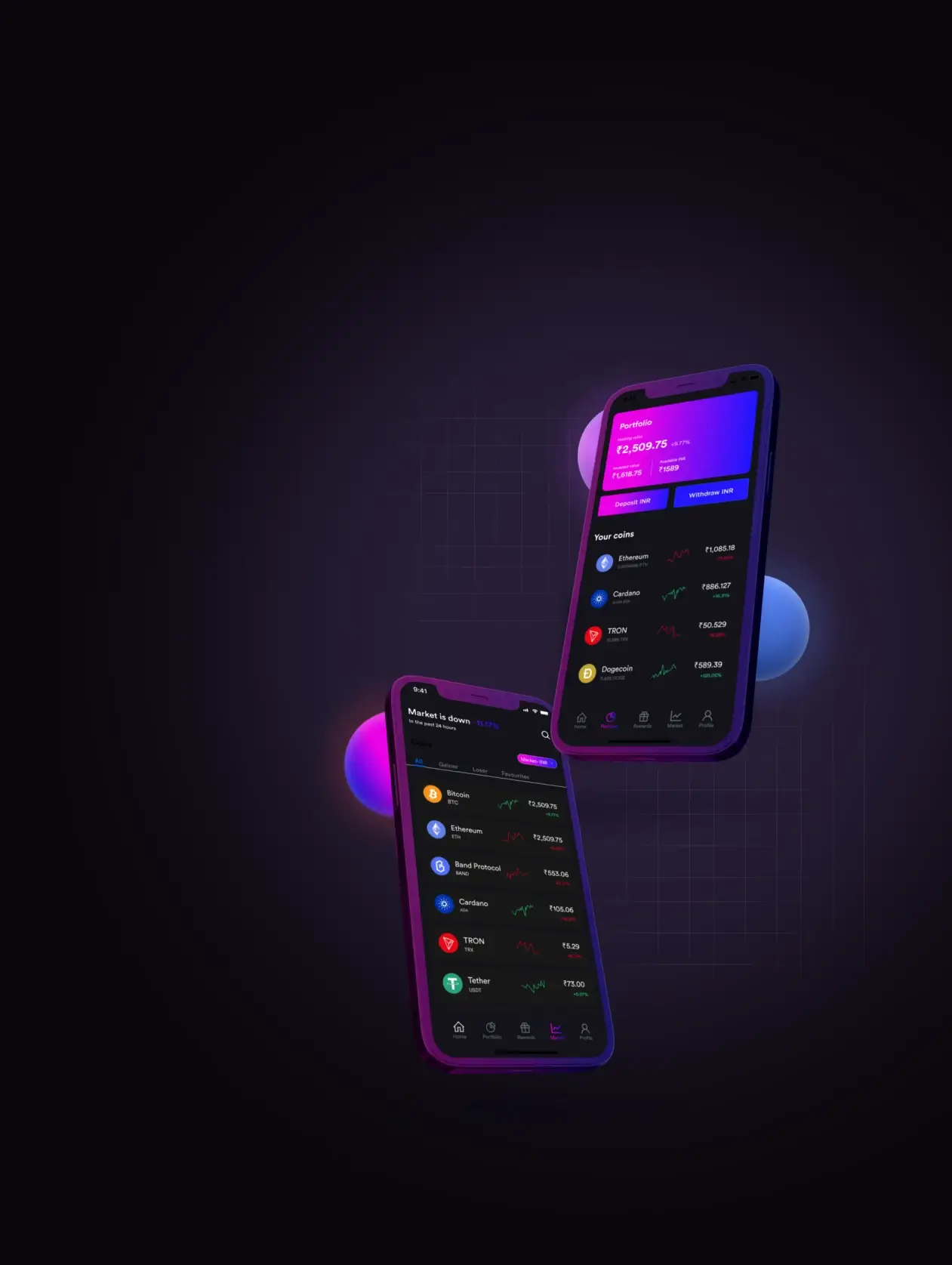 Immediate Mobic X9 - Zvolte "Registrovat se" nebo "Vytvořit účet"